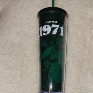 Starbucks 2026 Siren Green 1971 Tumbler with Straw. Limited Release